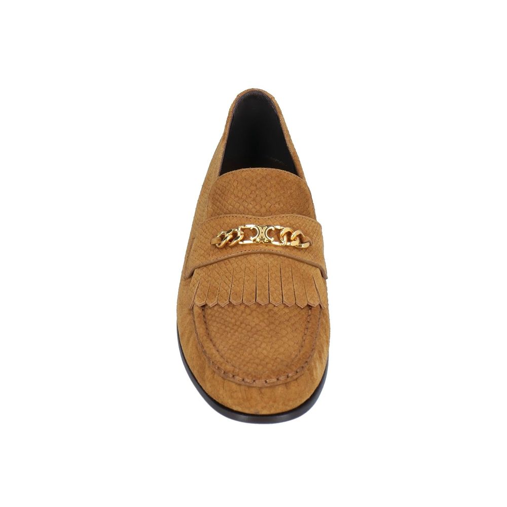 Celine Triomphe Fringes Loafers