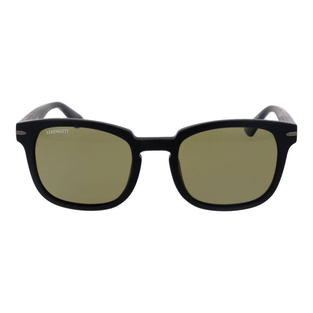 Serengeti Black Acetate Sunglasses