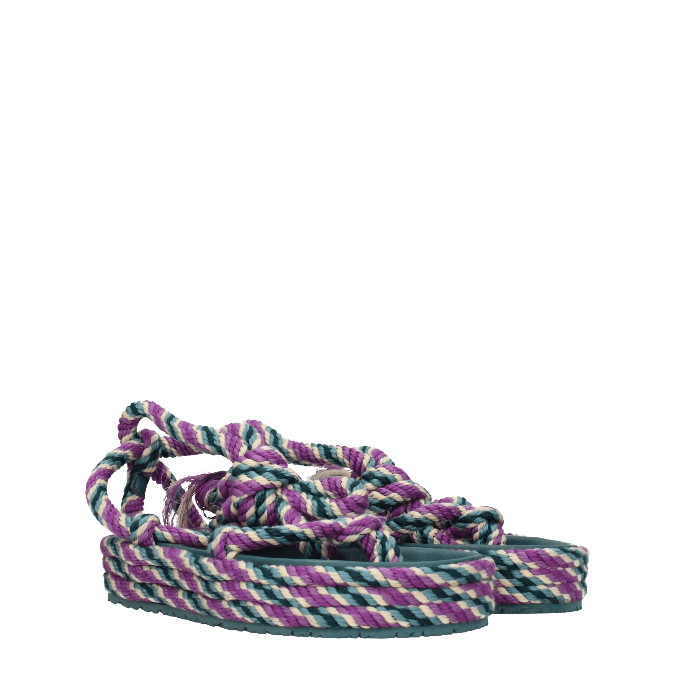 Isabel Marant Multicolor Fabric Sandals