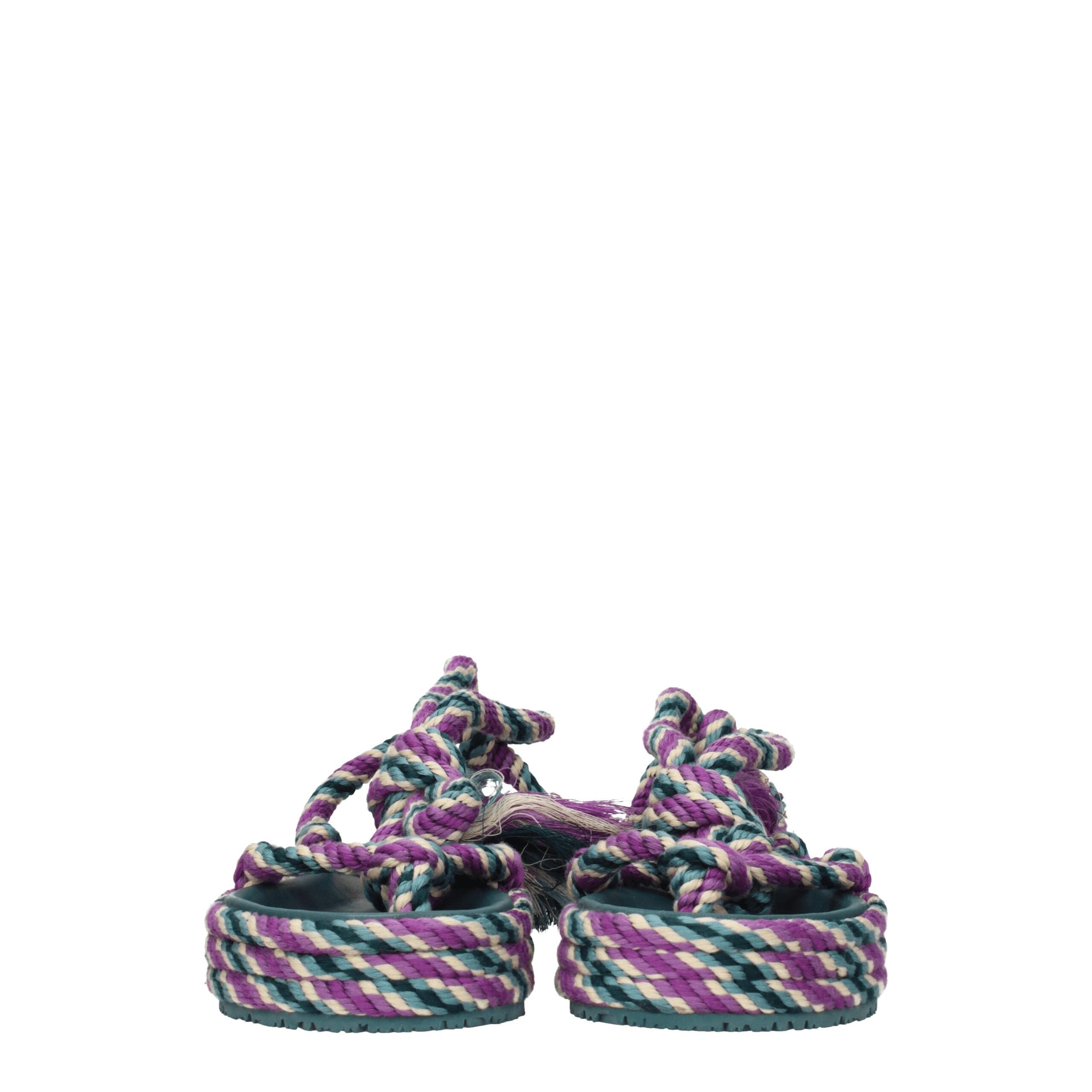Isabel Marant Multicolor Fabric Sandals