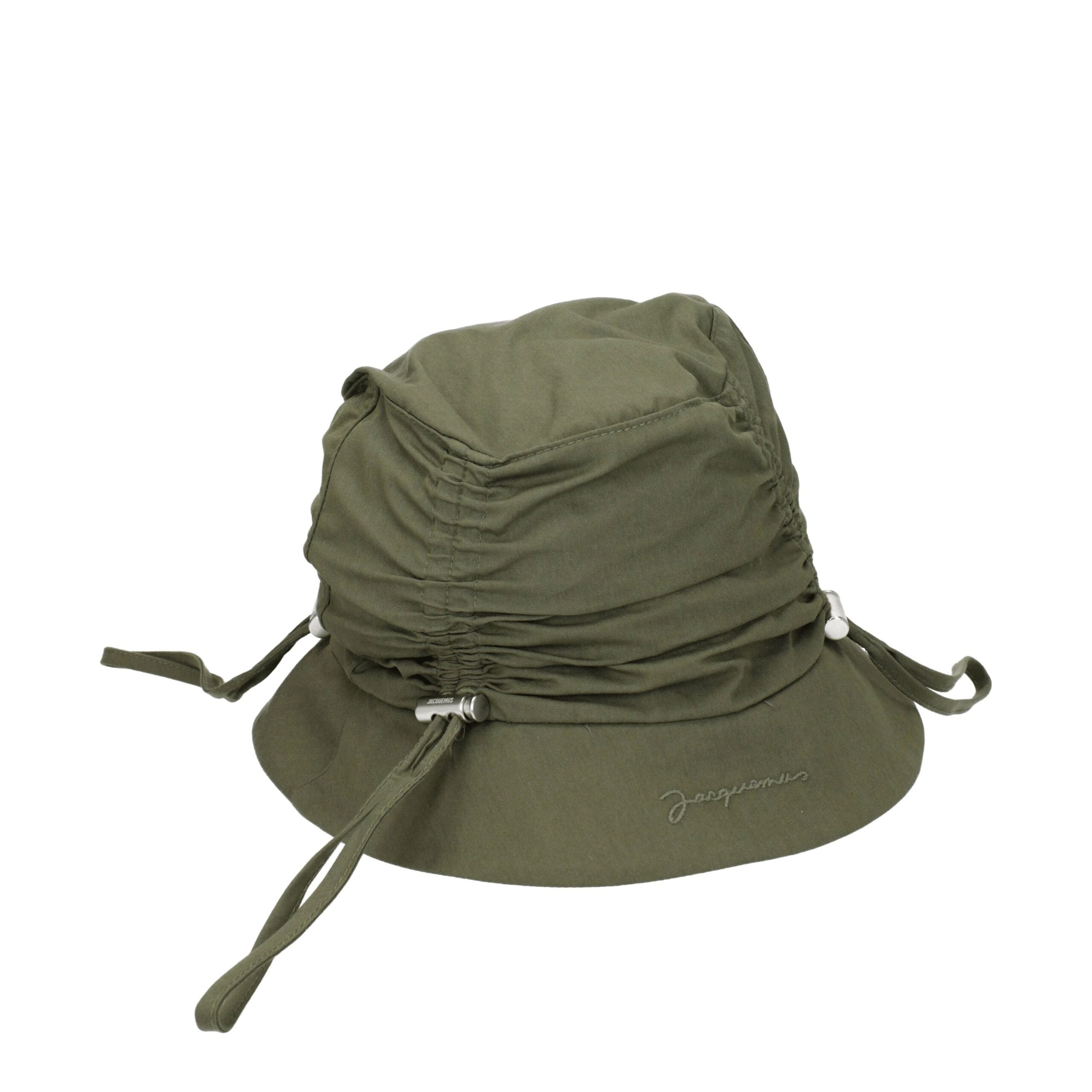 Jacquemus Green Cotton Bucket Hat