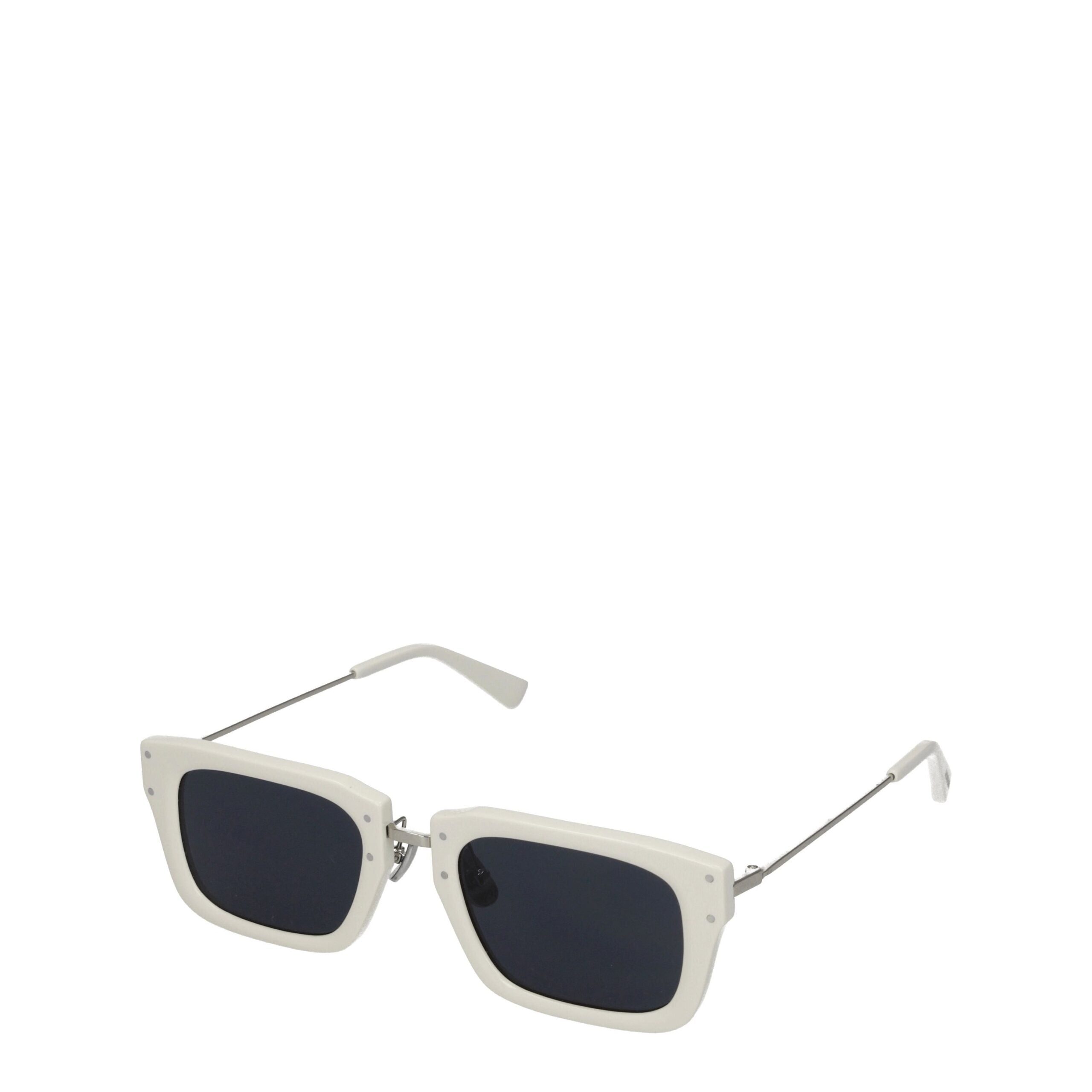 Jacquemus White Acetate Sunglasses
