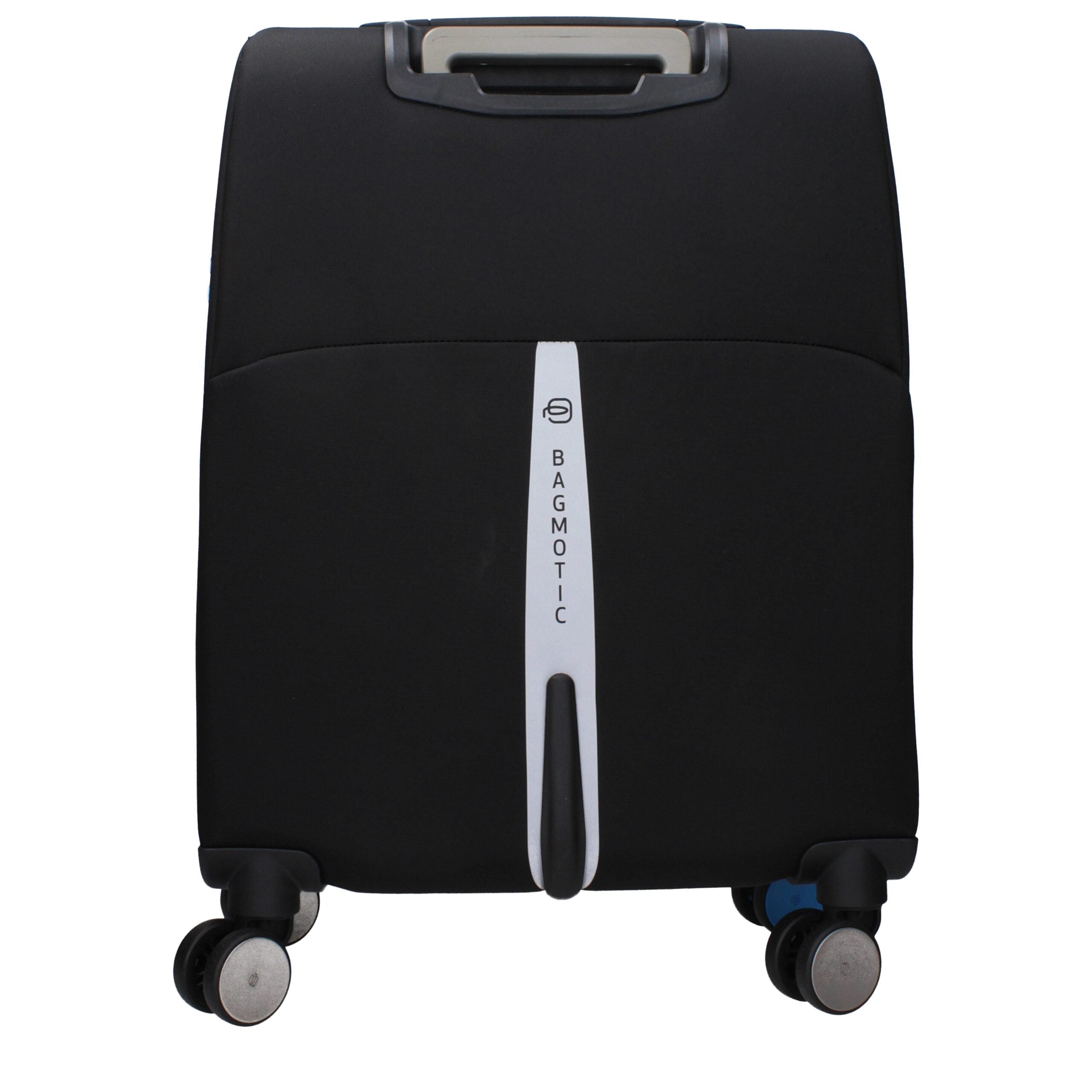 Piquadro Black Fabric Luggage And Travel