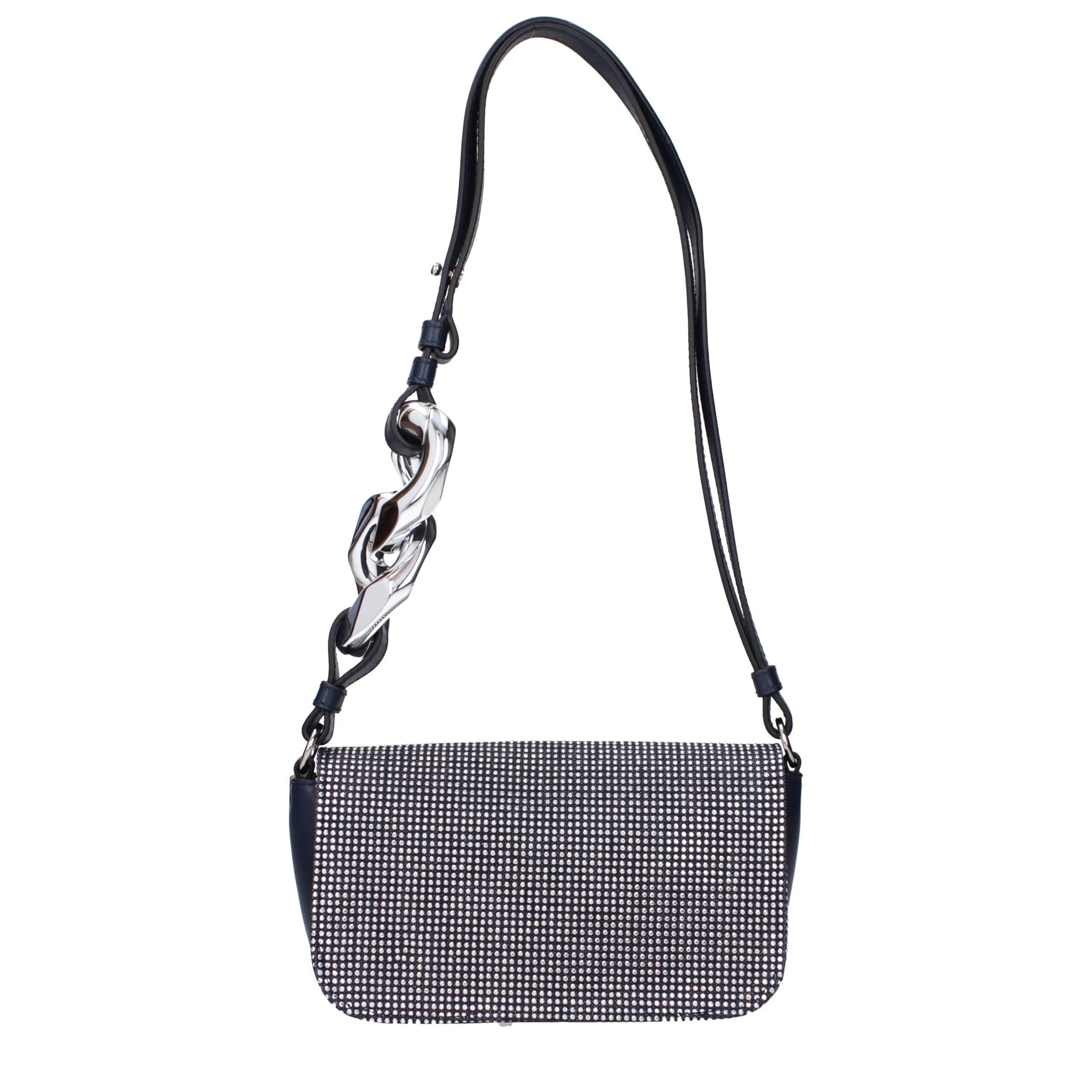 Jw Anderson Blue Fabric Shoulder Bags
