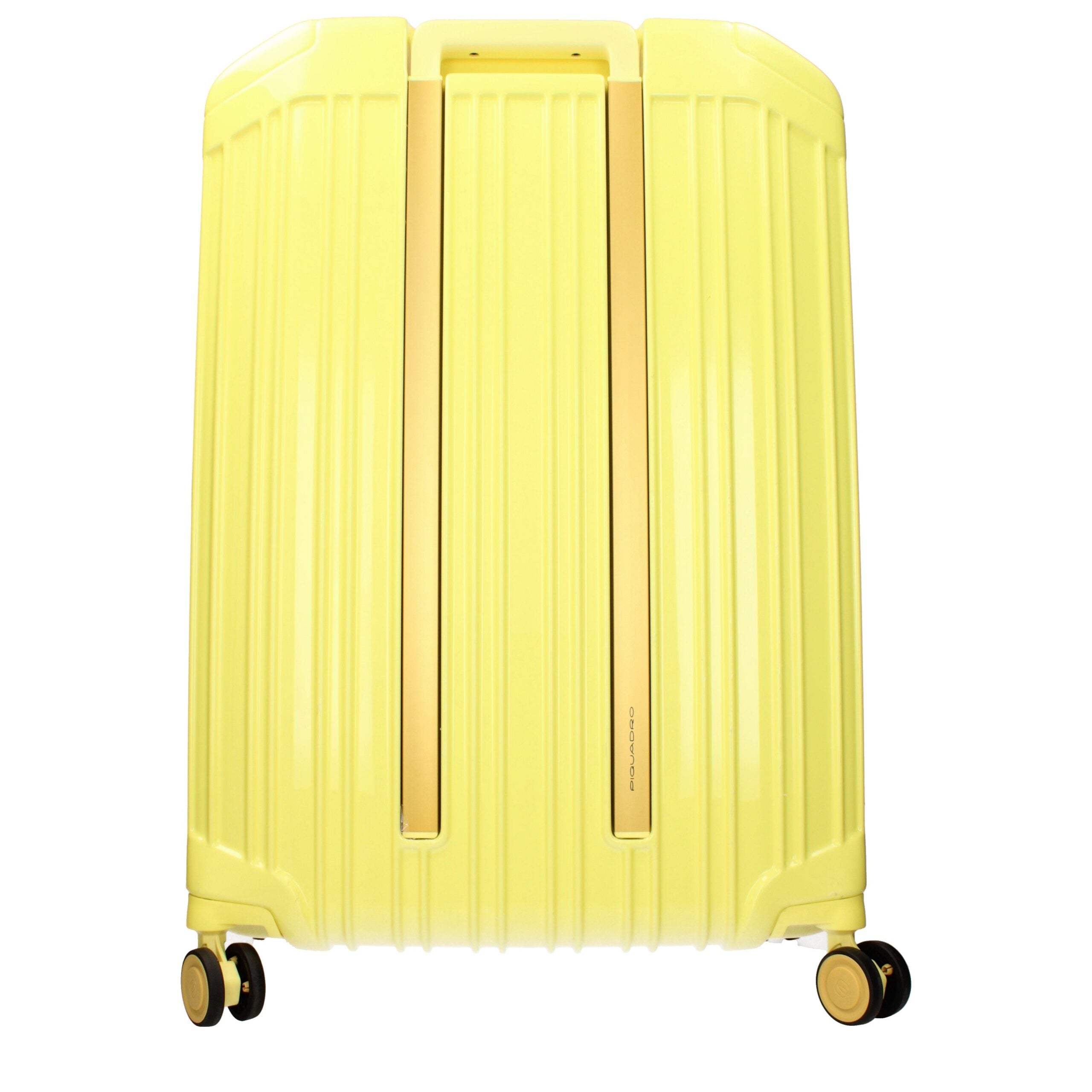 Piquadro Yellow Polycarbonate Luggage And Travel