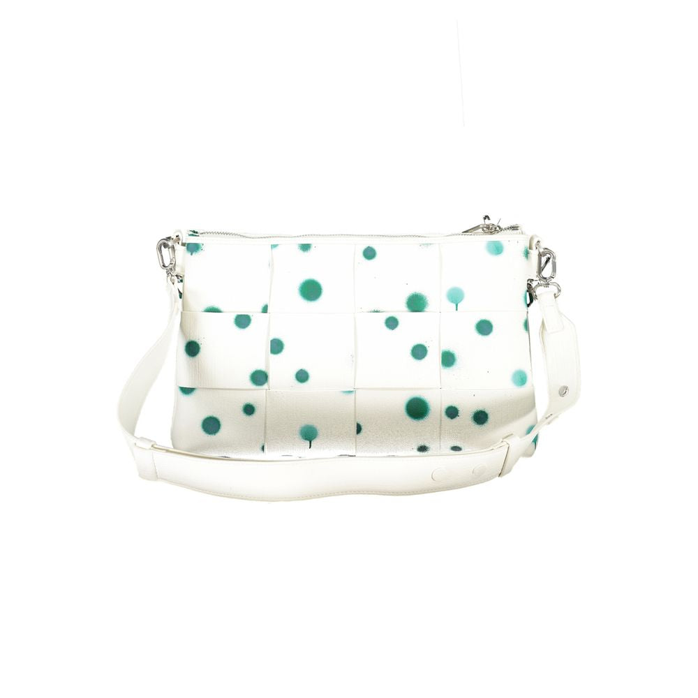 Desigual White Polyethylene Clutch Bag