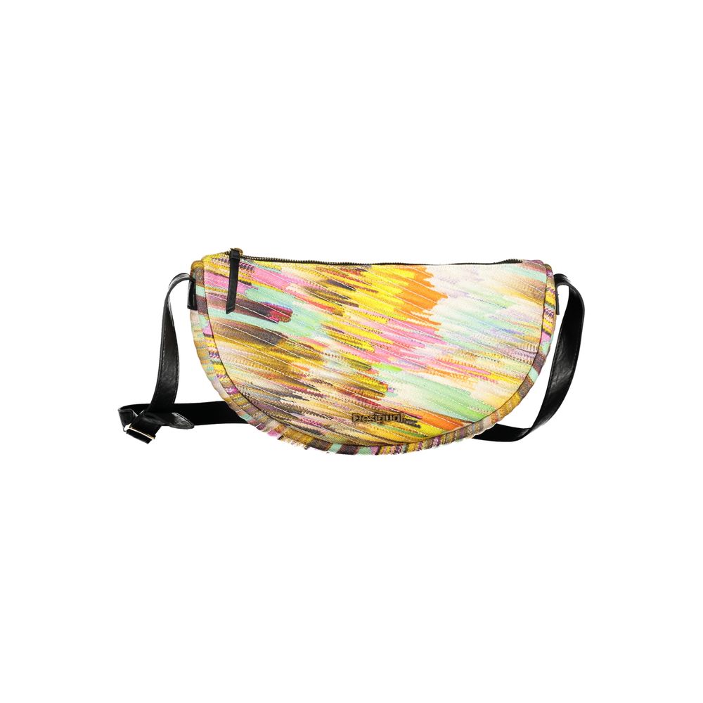 Desigual Yellow Polyester Shoulder Bag