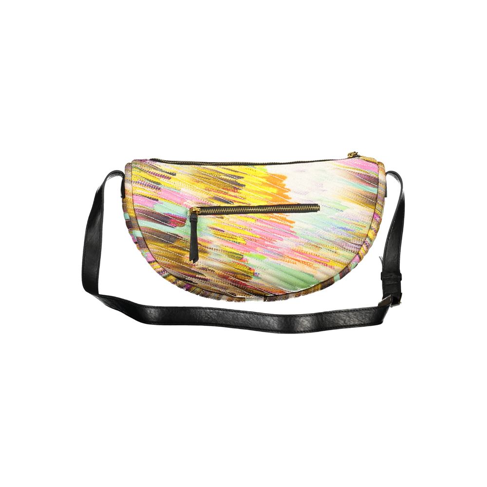 Desigual Yellow Polyester Shoulder Bag