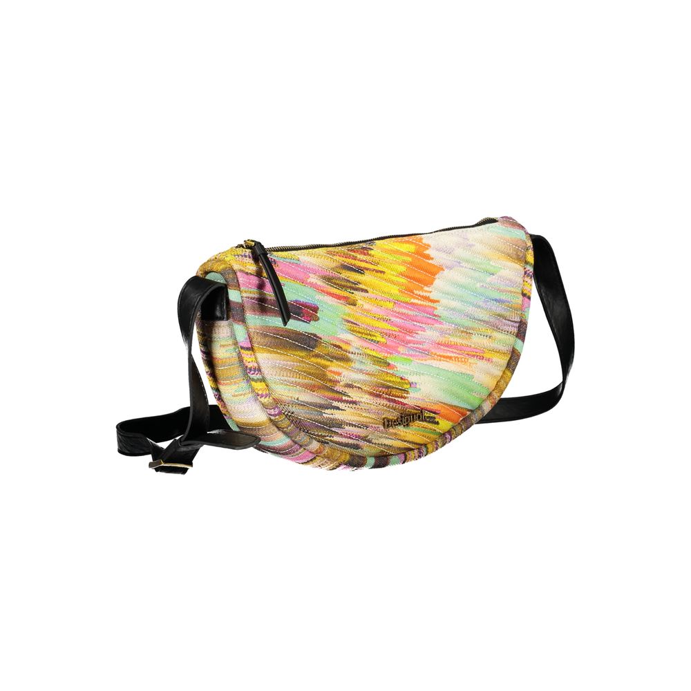 Desigual Yellow Polyester Shoulder Bag