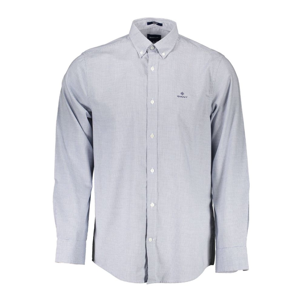 Gant Blu Organic Cotton Men's Shirt
