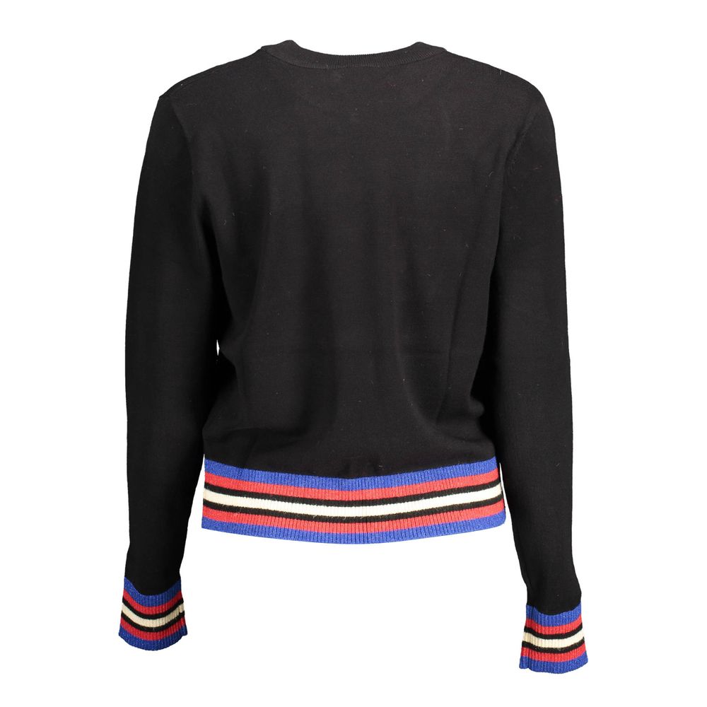 Desigual Black Polyester Sweatshirt