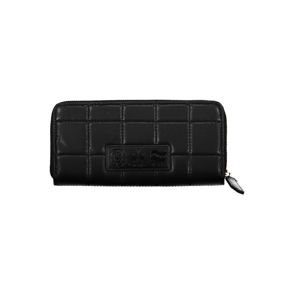 La Martina Nero Polyurethane Women Wallet
