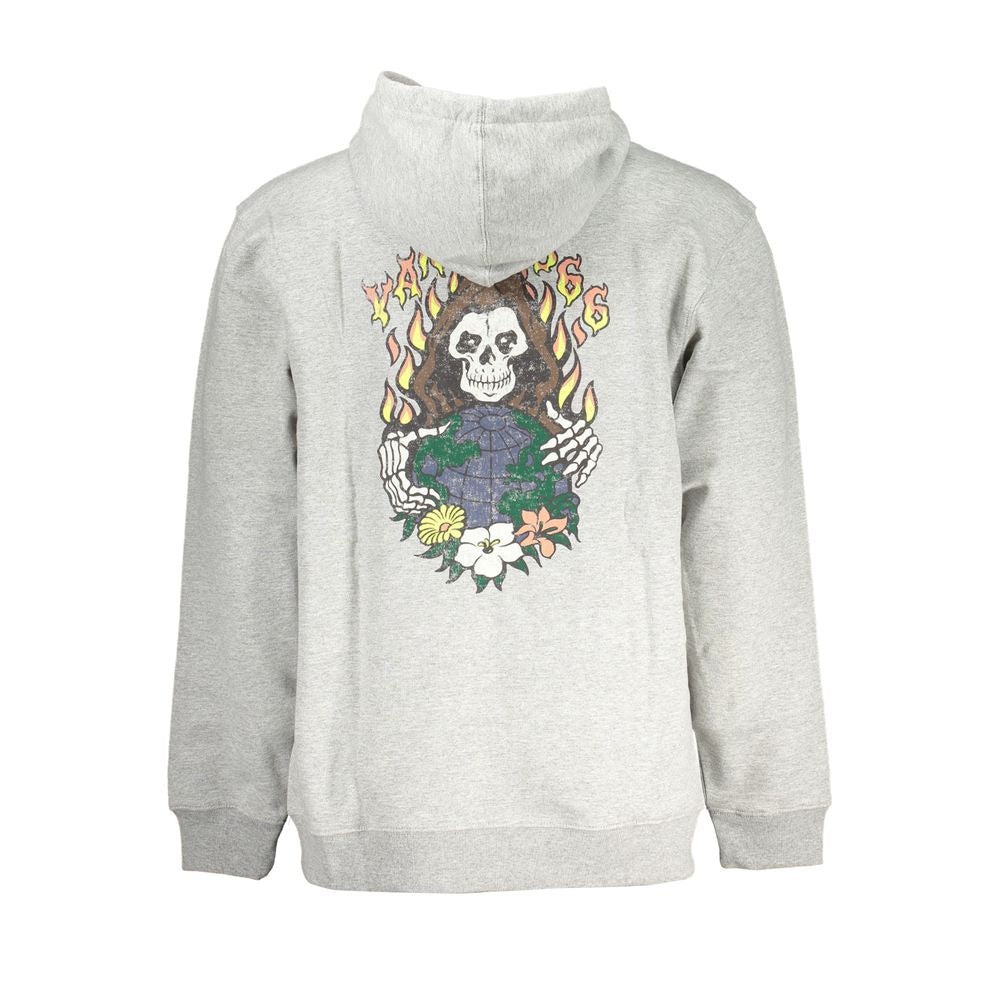 Vans Grigio Cotton Men's Hoodie