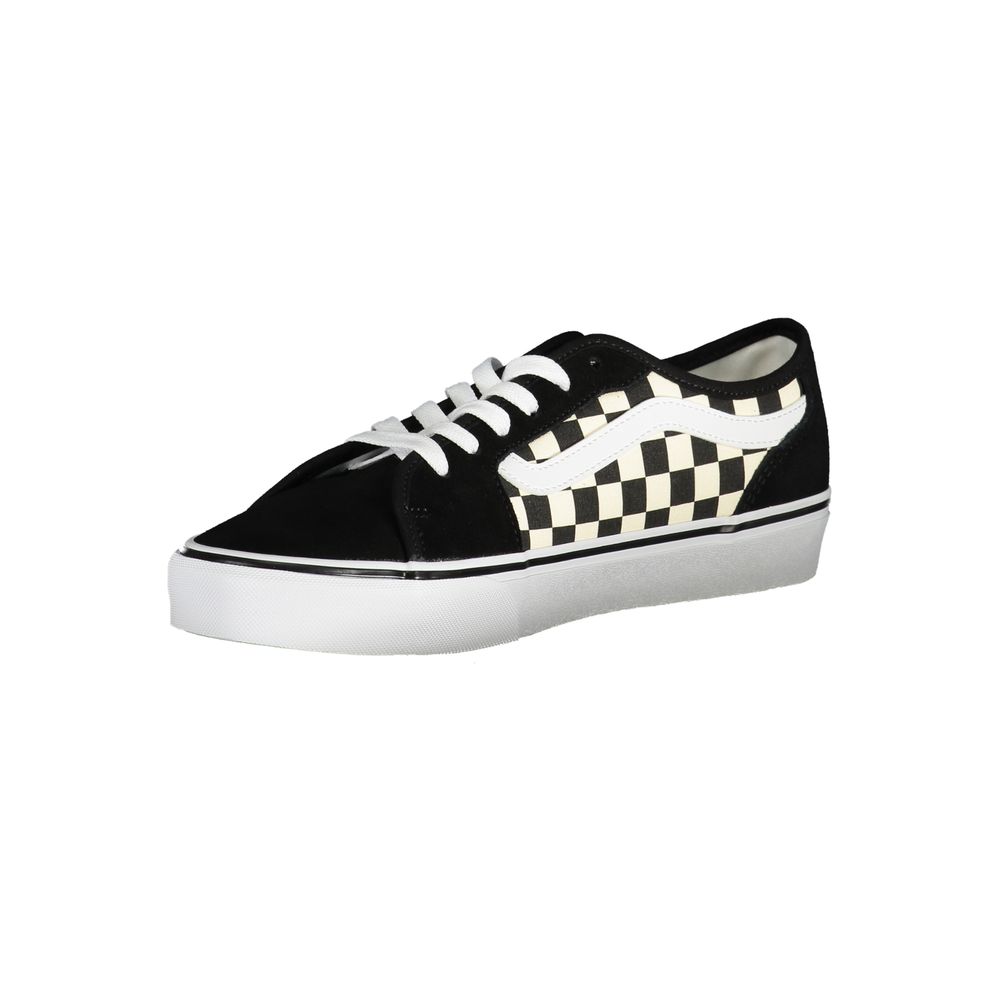 Vans Black Polyester Low Top Sneakers