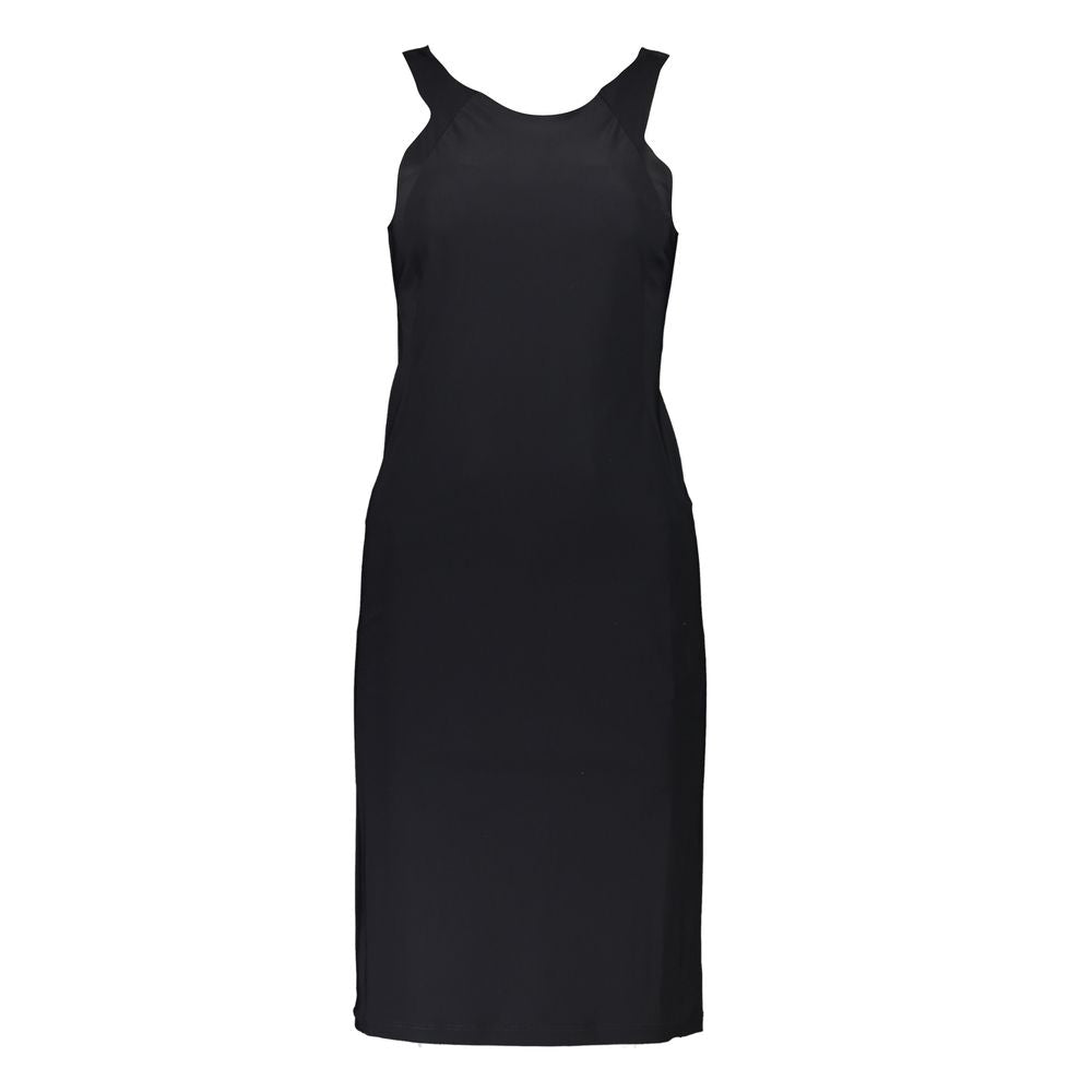 Patrizia Pepe Black Elastane Casual Dress