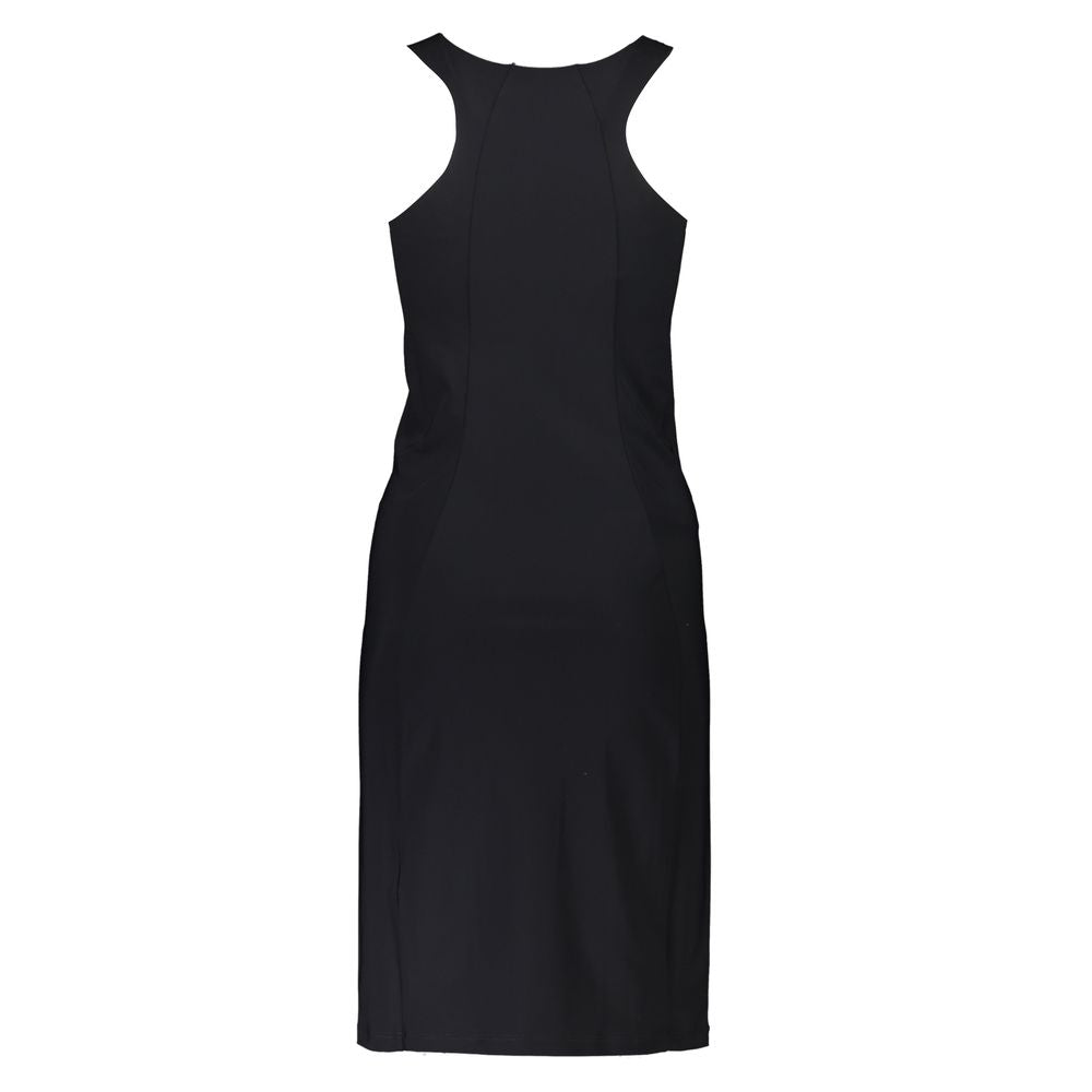 Patrizia Pepe Black Elastane Casual Dress