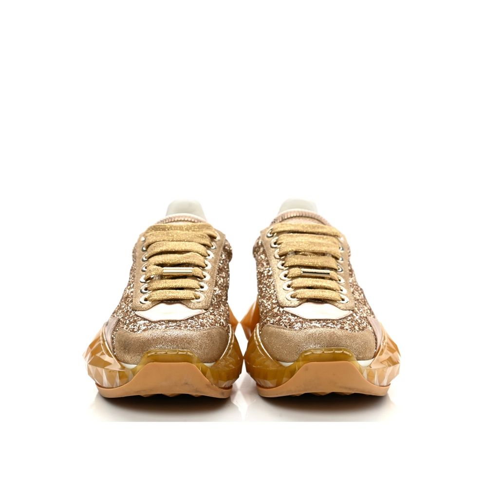 Jimmy Choo Diamond Glittered Sneakers