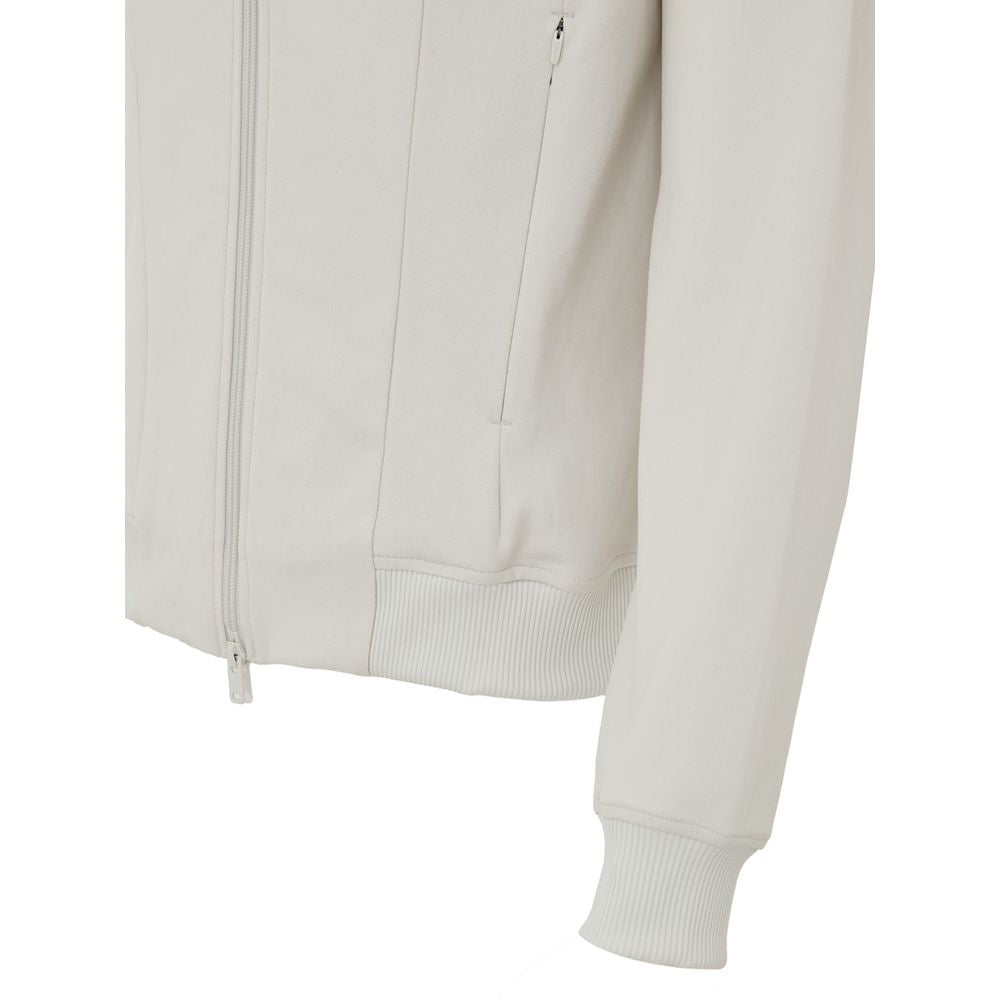 Y-3 White Polyamide Hoodie