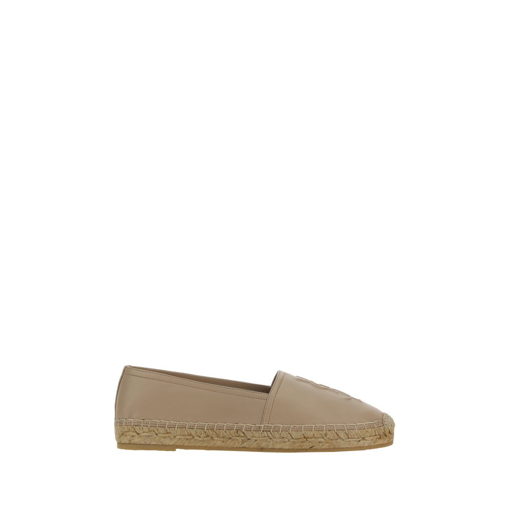 Saint Laurent Beige Lamb Ovis Aries Espadrilles