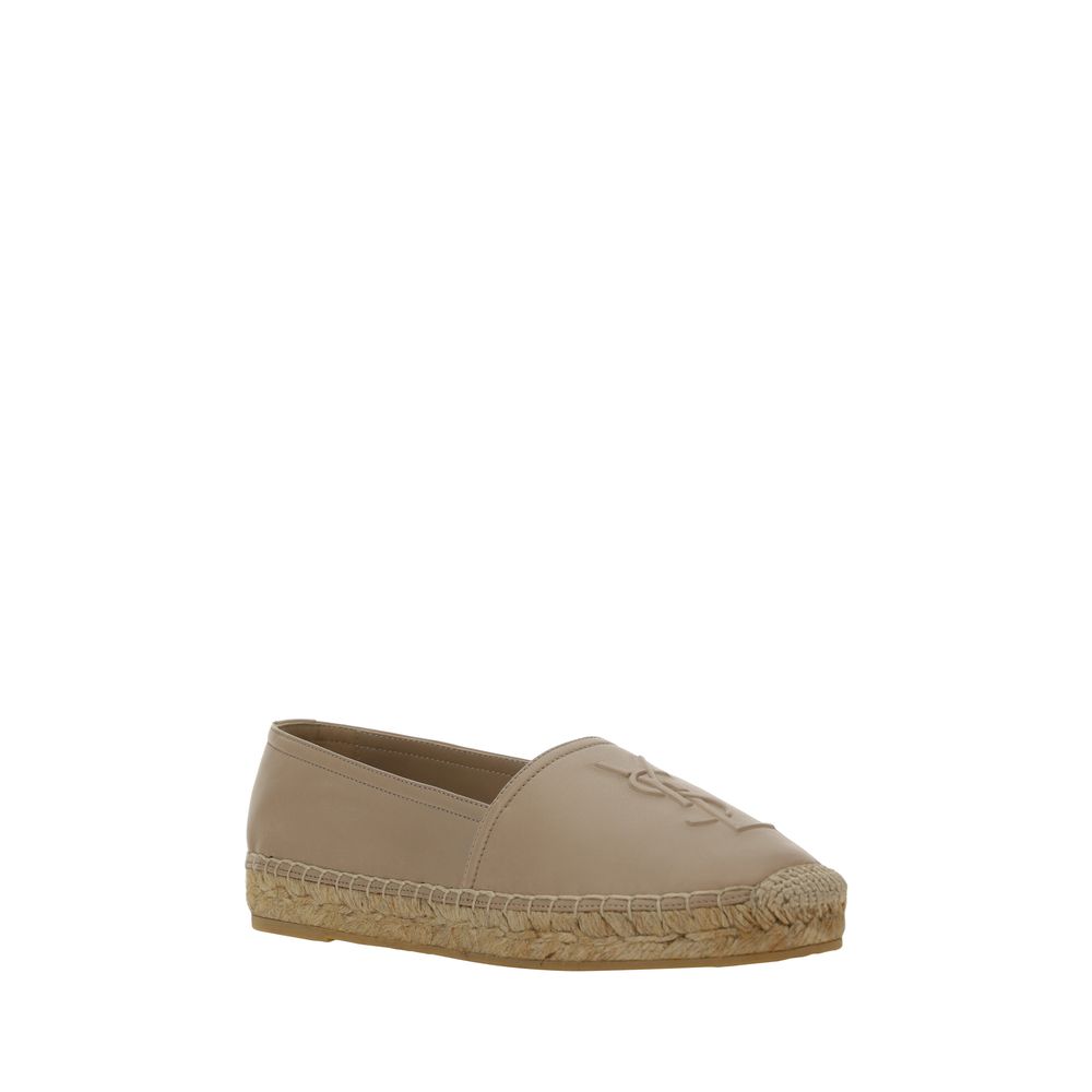 Saint Laurent Beige Lamb Ovis Aries Espadrilles