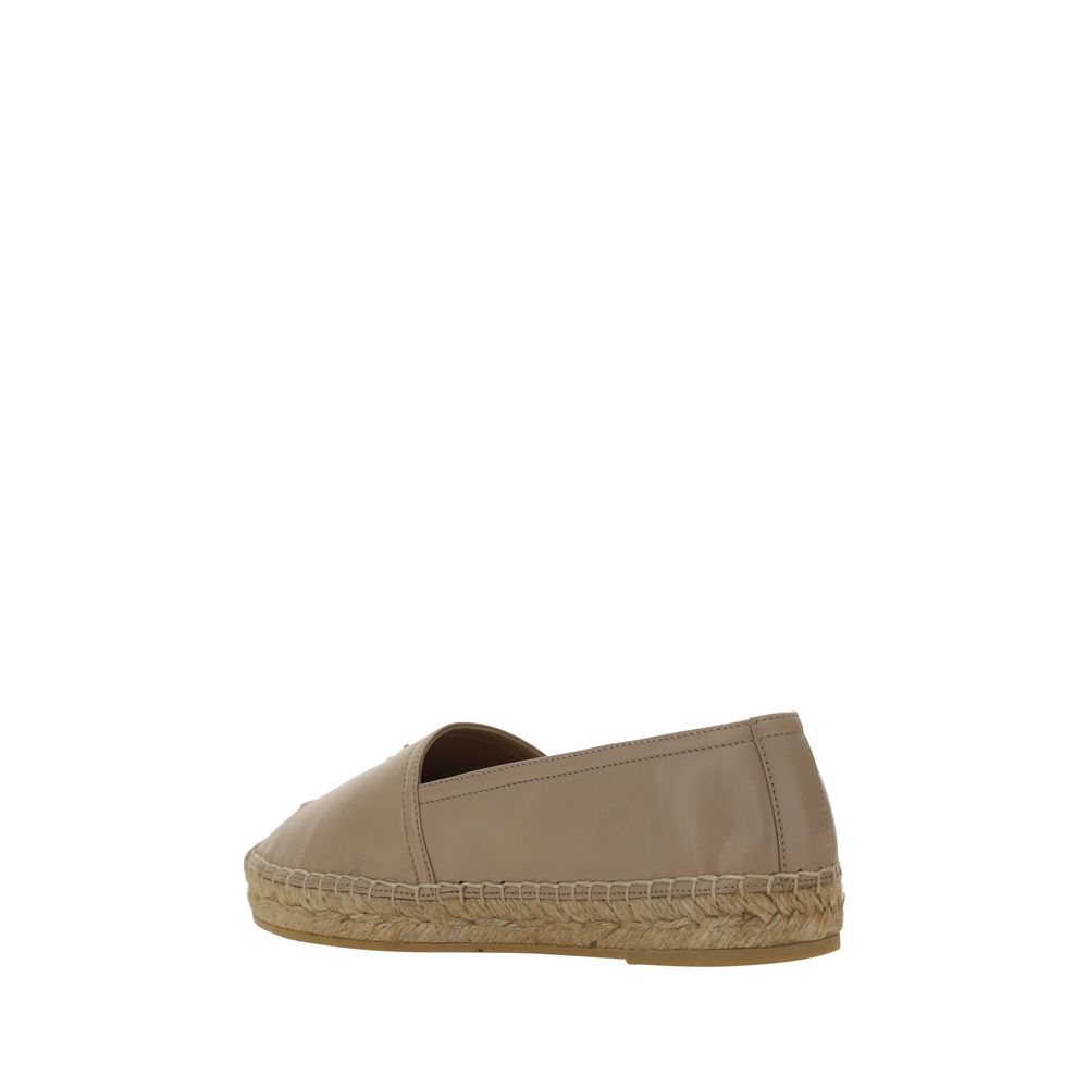 Saint Laurent Beige Lamb Ovis Aries Espadrilles