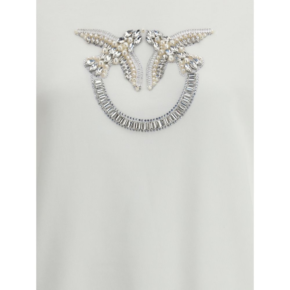 PINKO White Cotton Sweatshirt