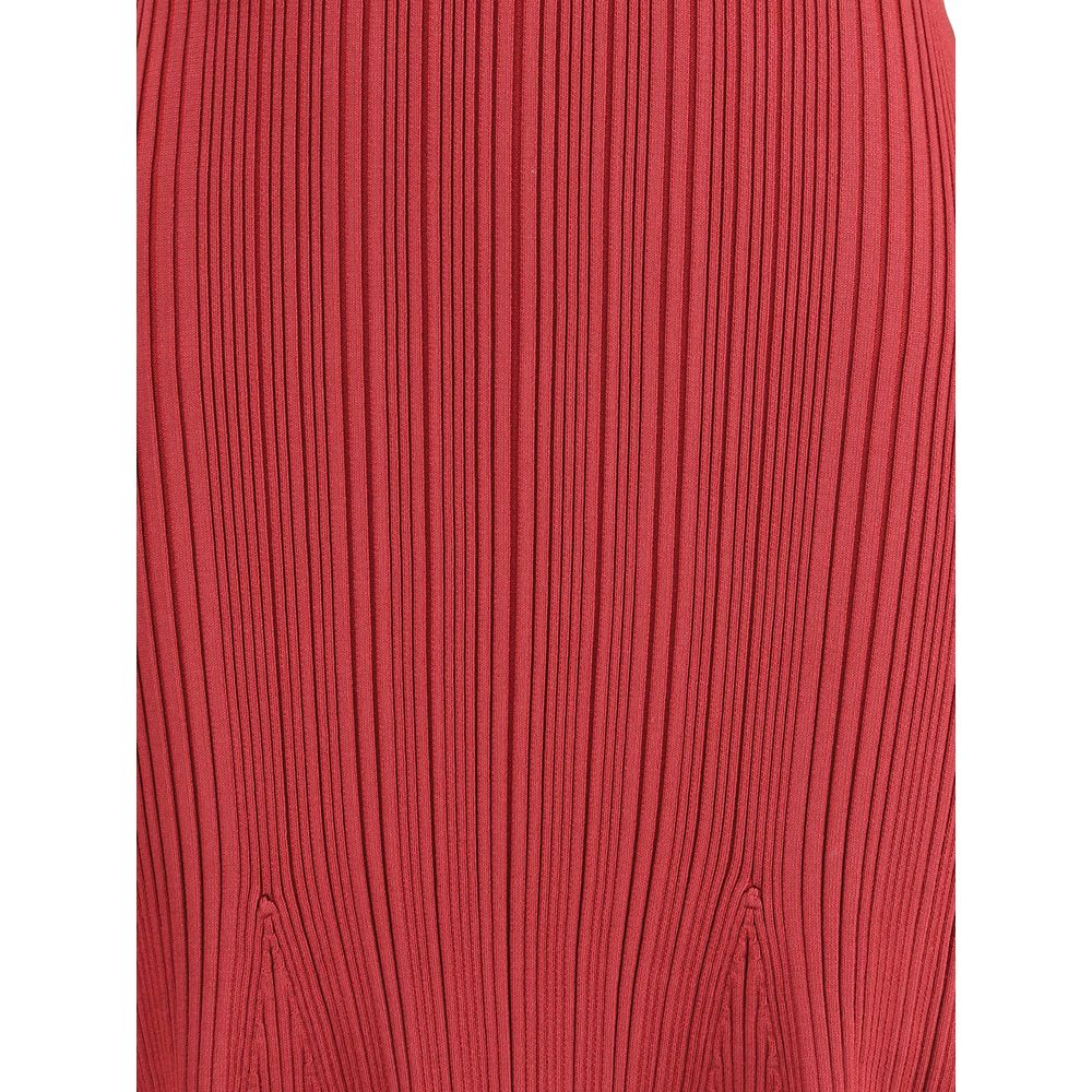 Self-Portrait Ribbed knit midi Dress