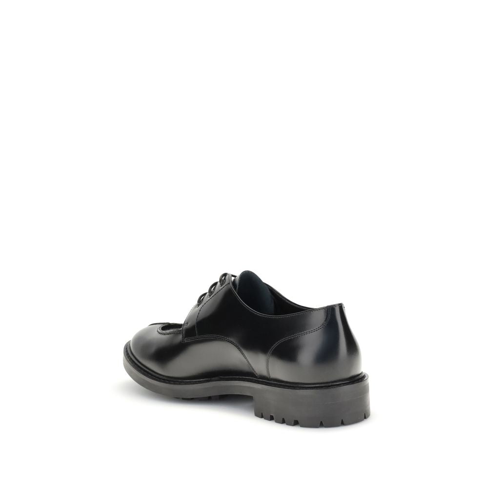 Saint Laurent Leather Lace-Ups