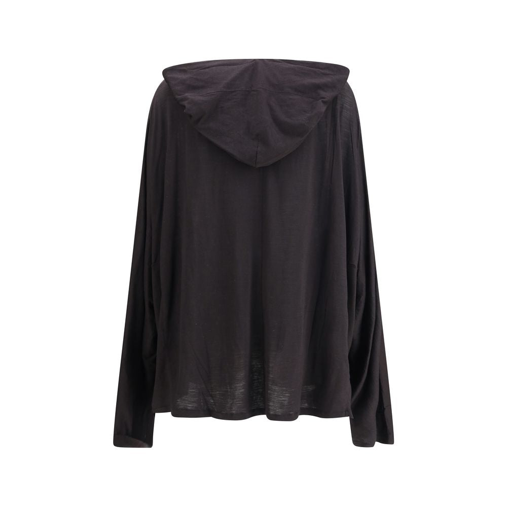 Rick Owens Black Fleece Wool Sportswear