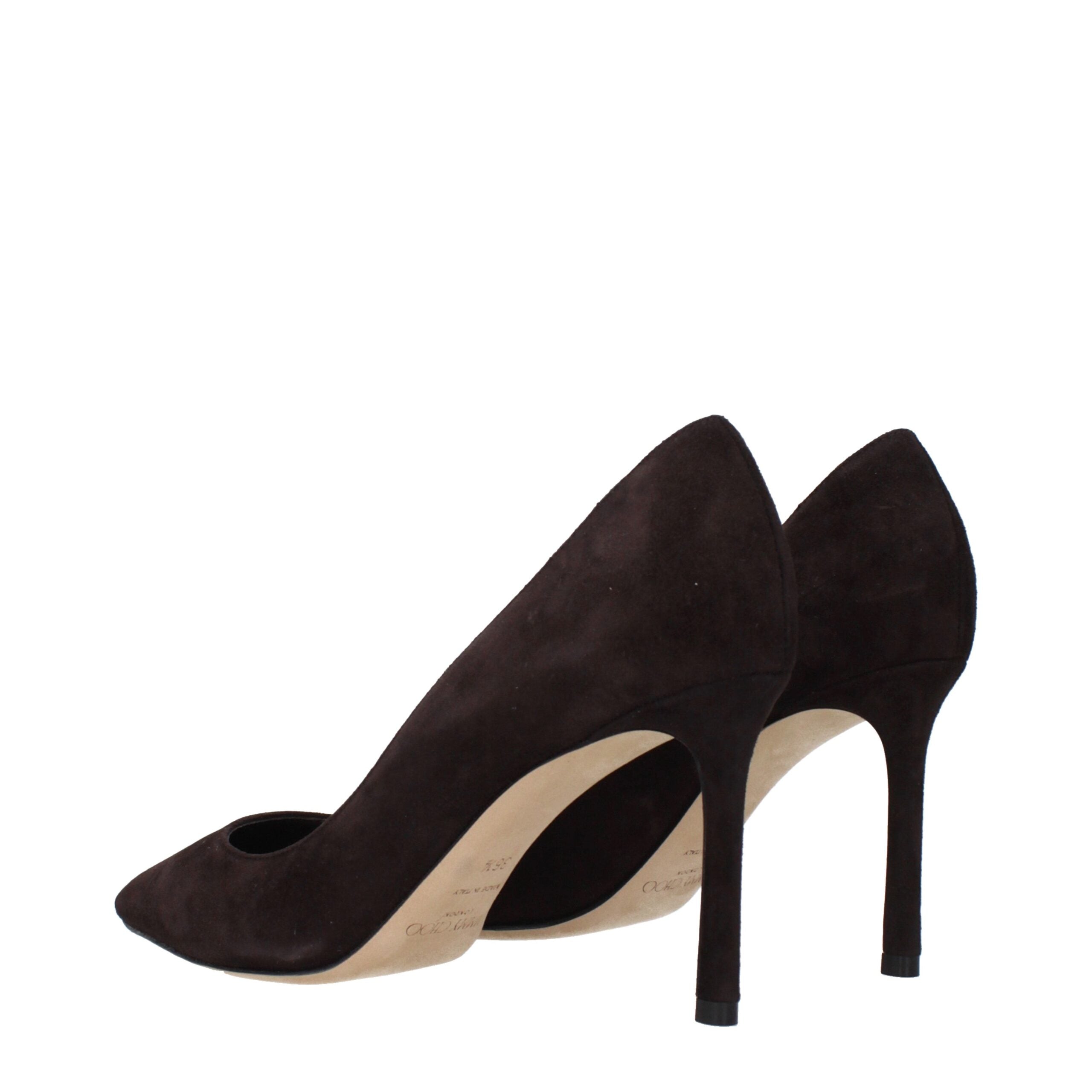Jimmy Choo Brown Leather Pumps
