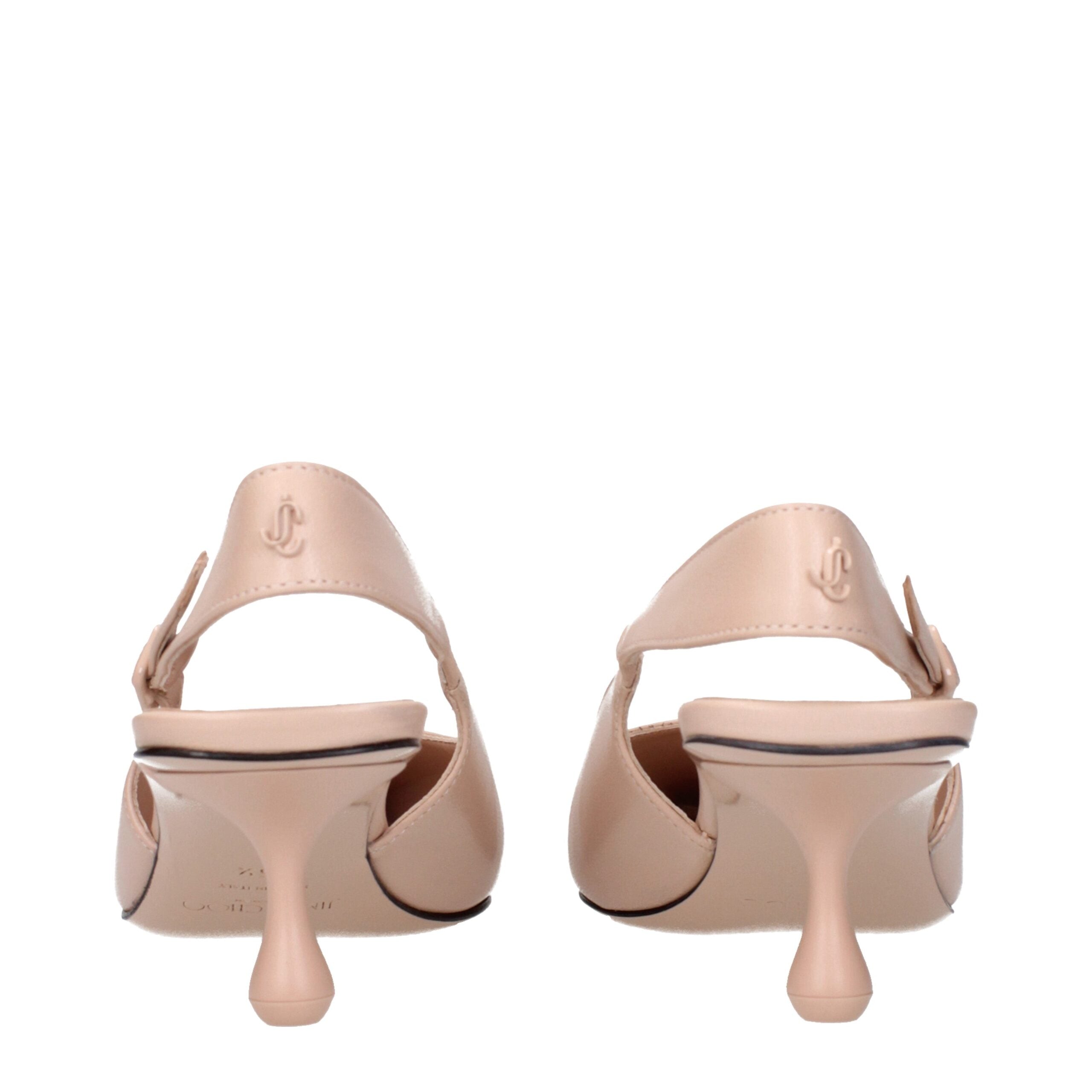 Jimmy Choo Pink Leather Pumps