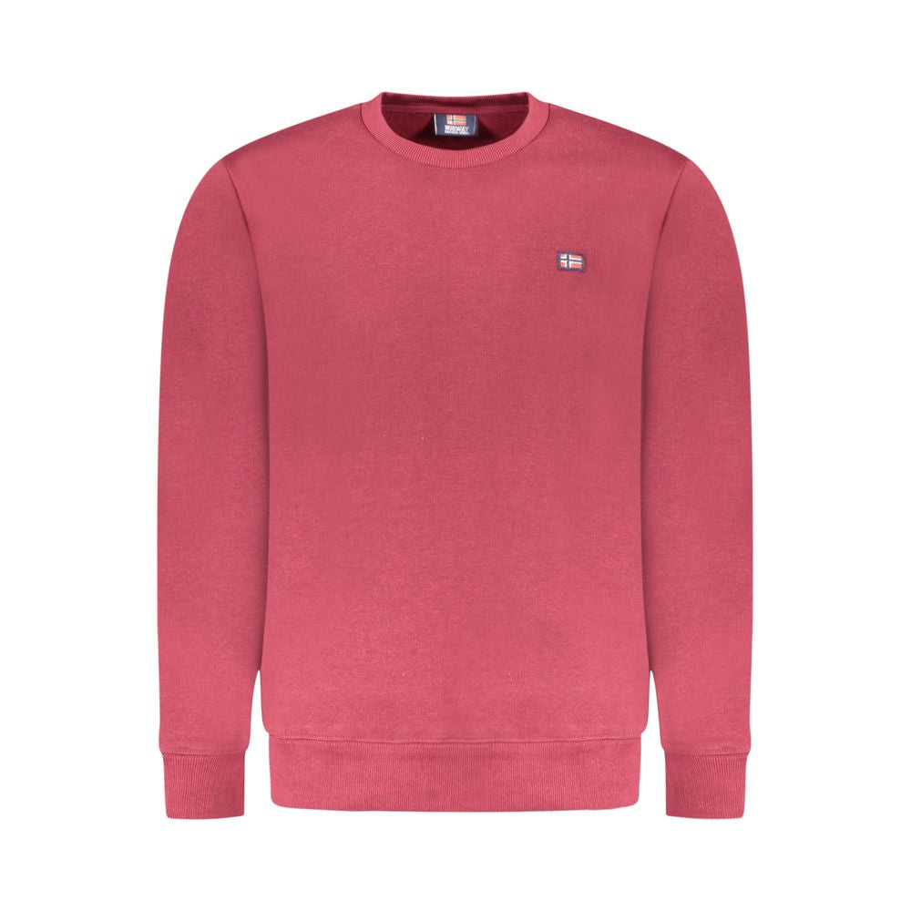 Norway 1963 Red Cotton Men's Sweatshirt