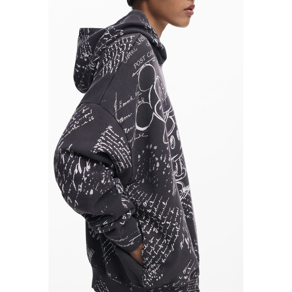 Desigual Black Cotton Women Sweater