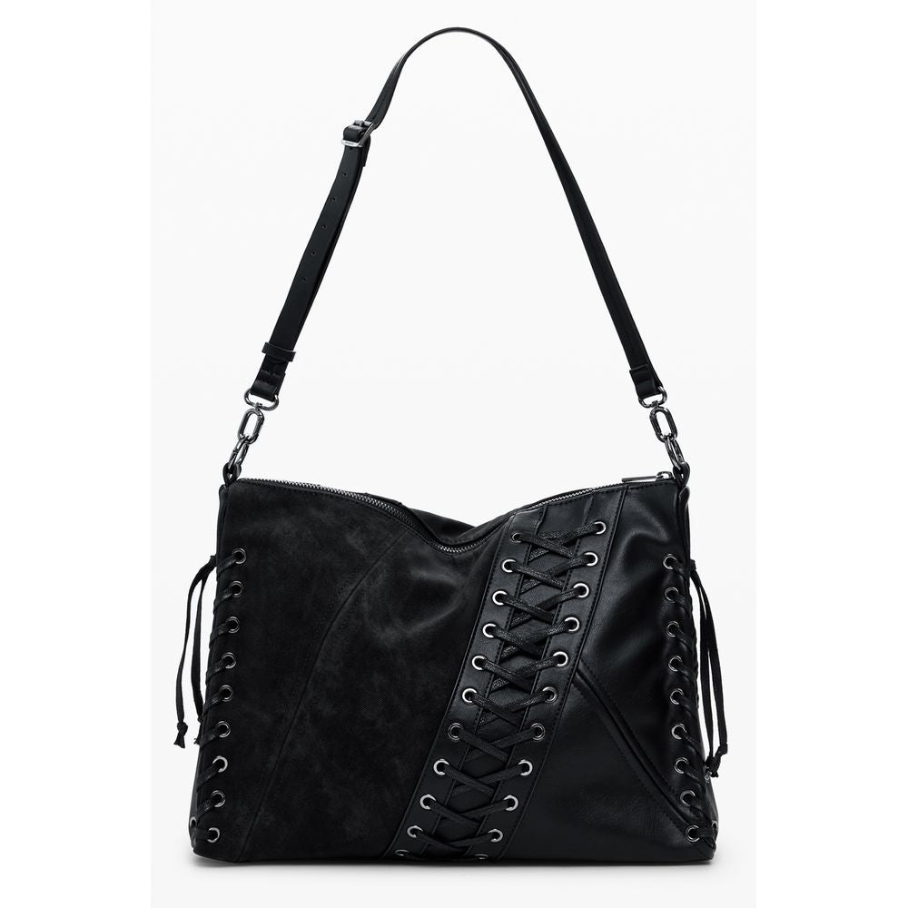 Desigual Black Polyethylene Women Handbag