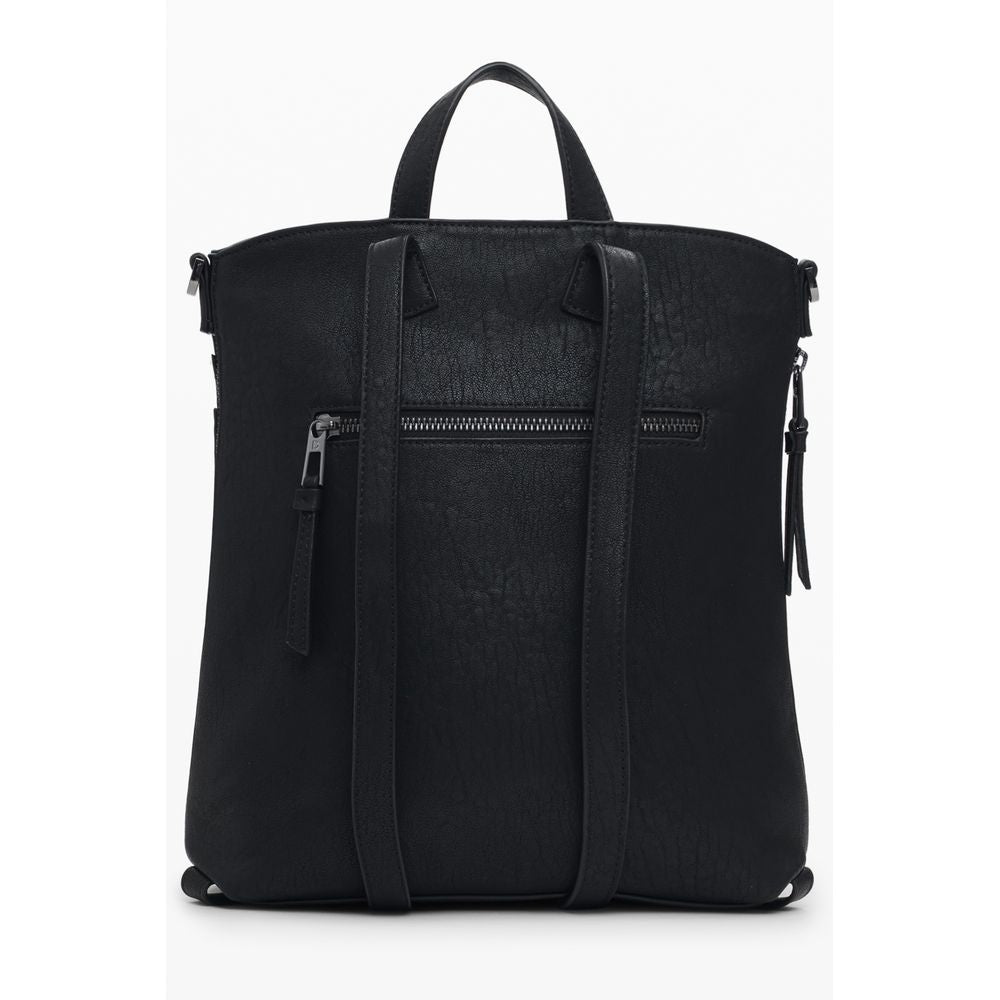 Desigual Black Polyethylene Women Backpack
