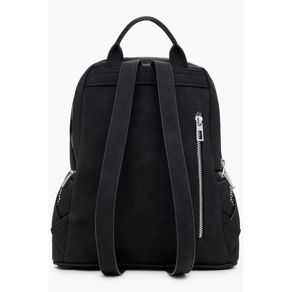 Desigual Black Polyethylene Women Backpack