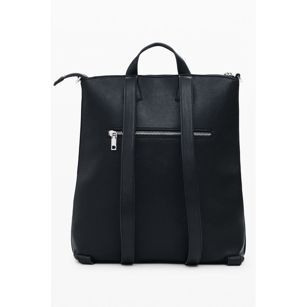 Desigual Black Polyethylene Women Backpack
