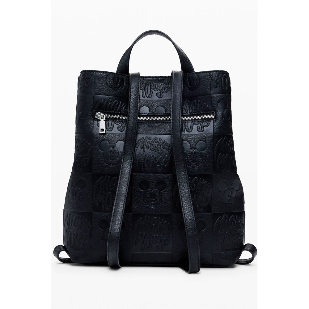 Desigual Black Polyethylene Women Backpack