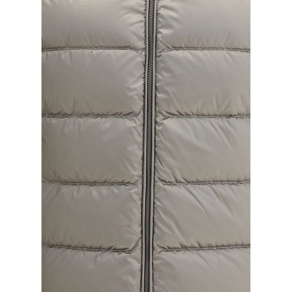Parajumpers Gray Polyamide Full-Length Jacket