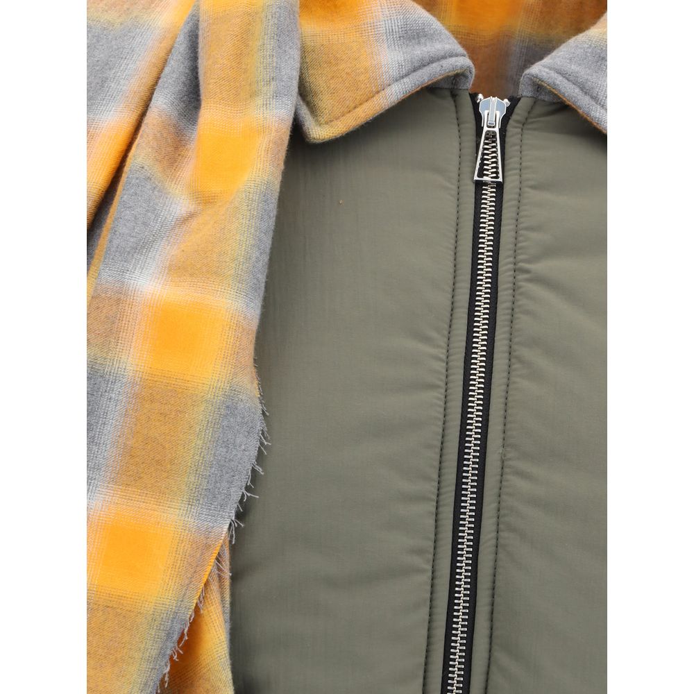 MARBELL Green Cotton Coat