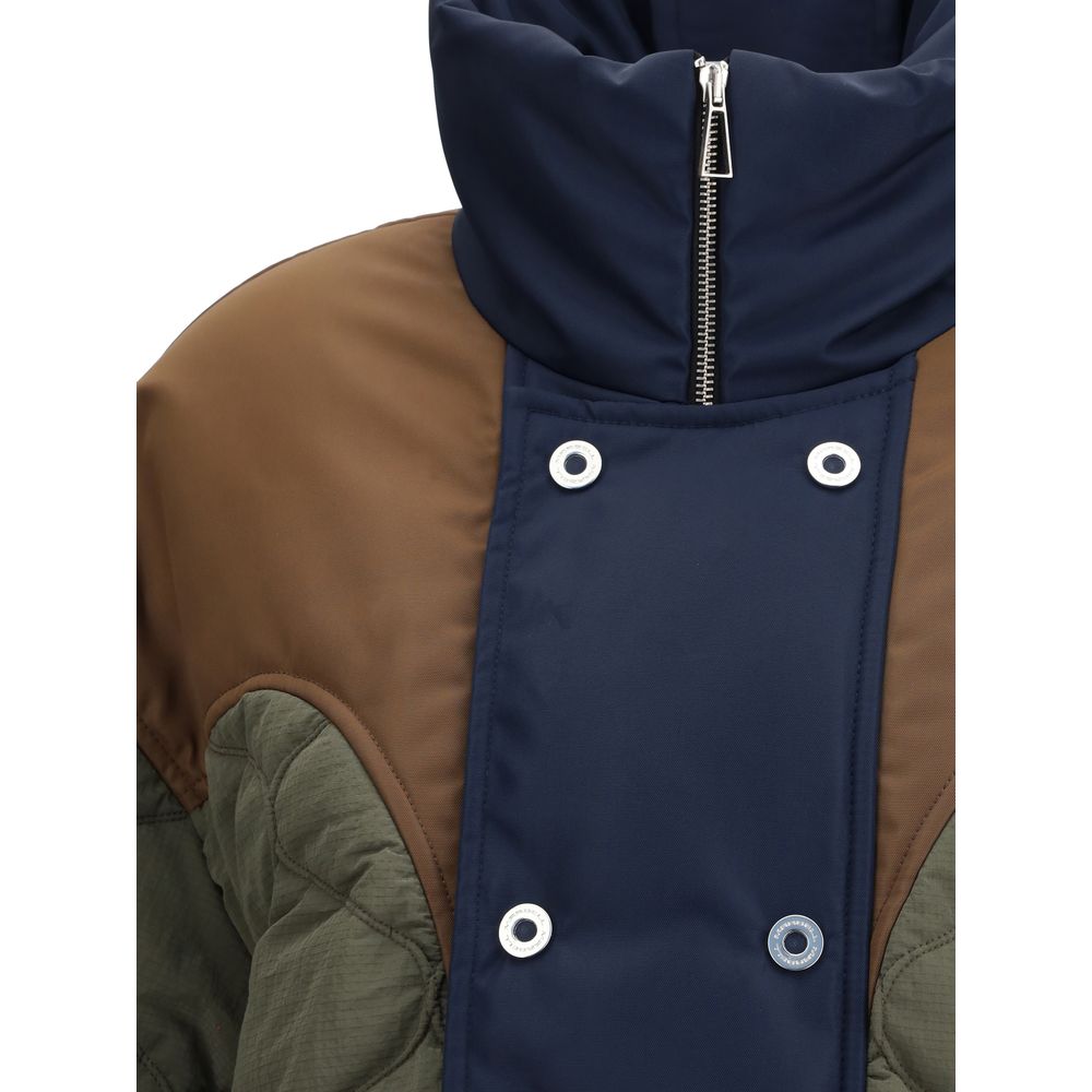 MARBELL Green Polyamide Coat