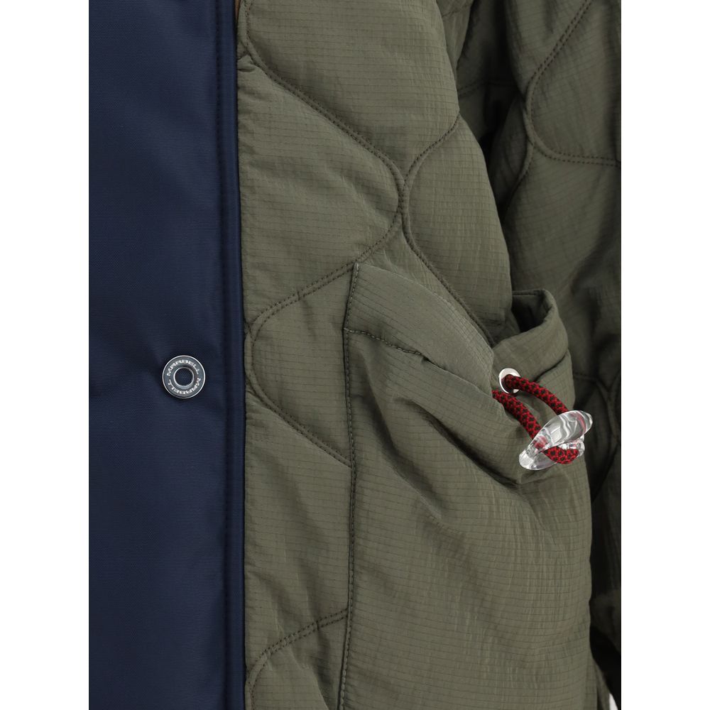 MARBELL Green Polyamide Coat