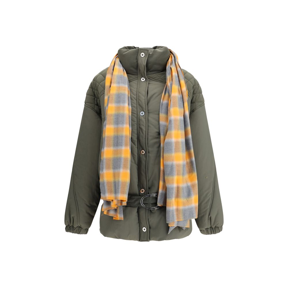 MARBELL Green Polyamide Shell Jacket