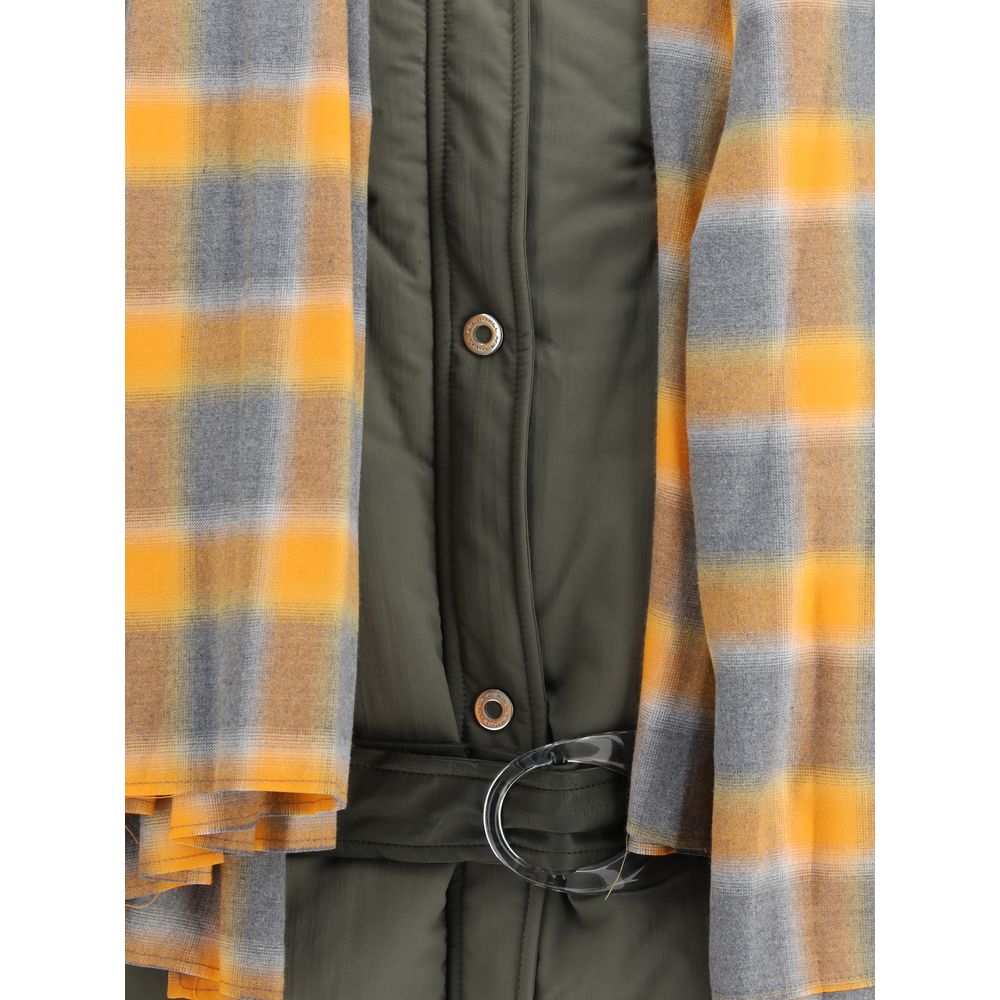MARBELL Green Polyamide Shell Jacket