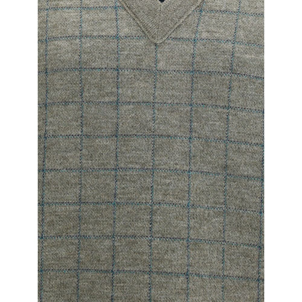 Margiela Green Fleece Wool Sweatshirt