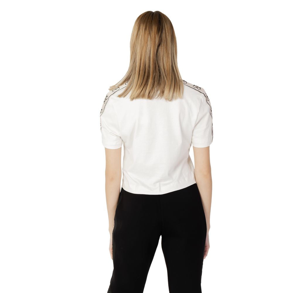 Guess Active Cream Cotton T-Shirt