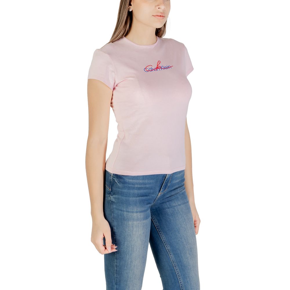 Calvin Klein Jeans Multicolor Recycled Cotton T-Shirt