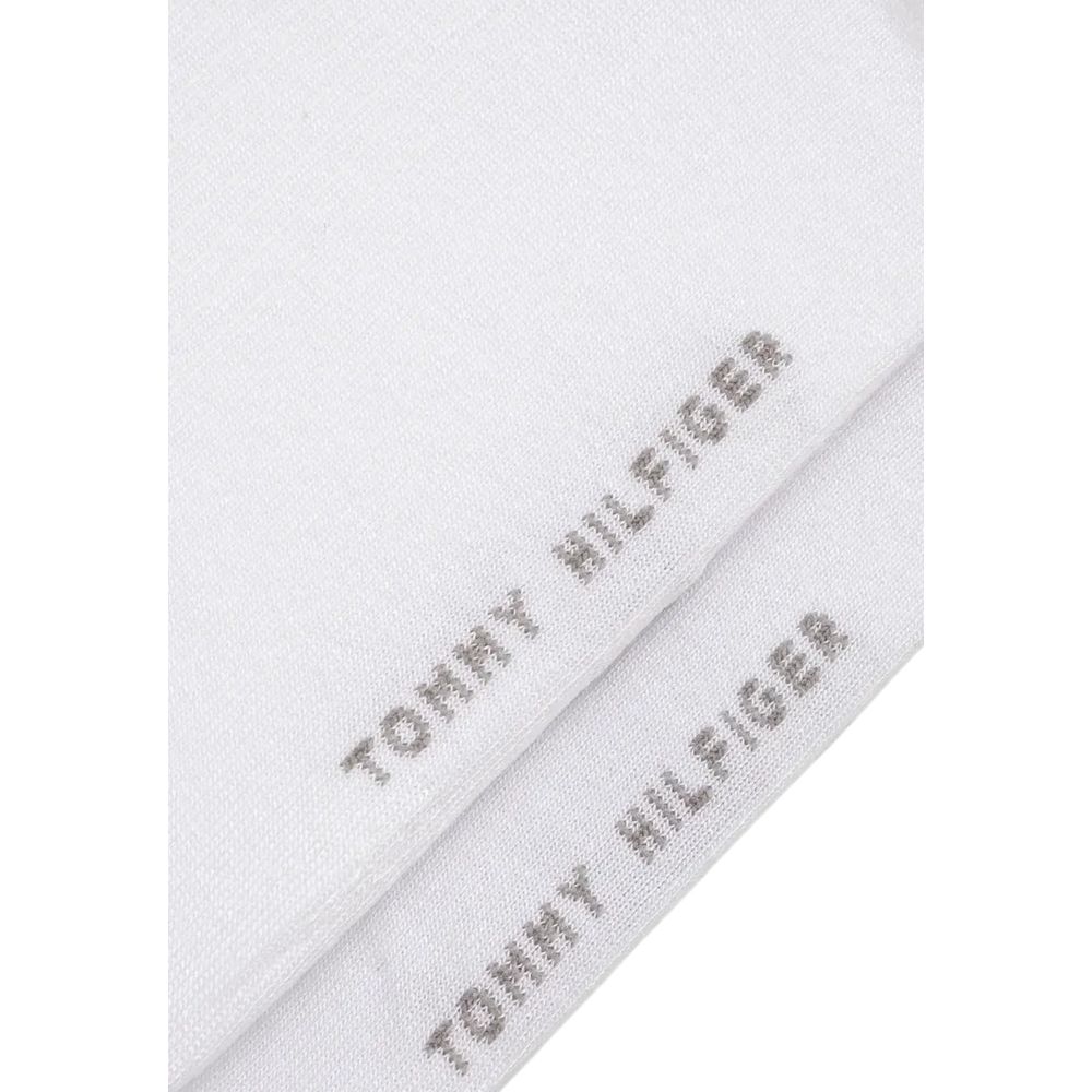 Tommy Hilfiger White Lyocell Socks
