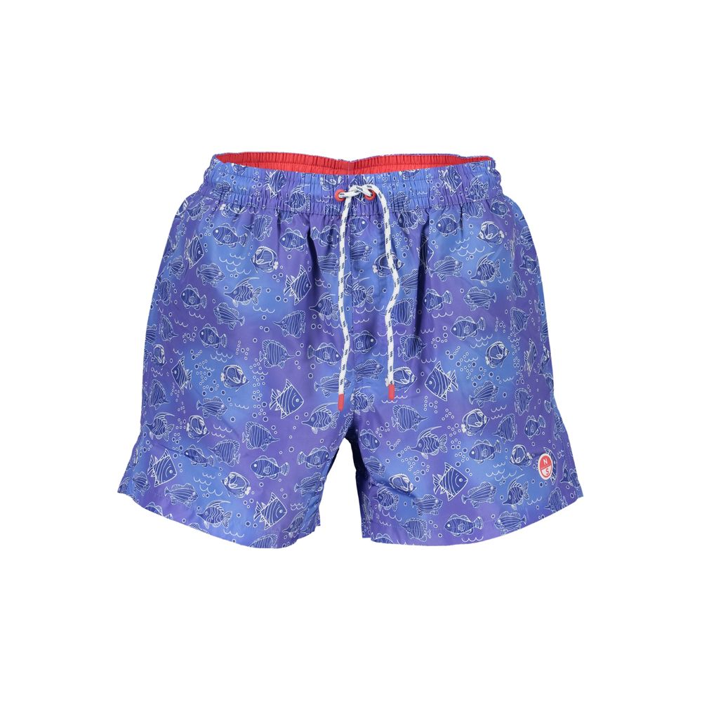 North Sails Purple Polyester Swim Shorts