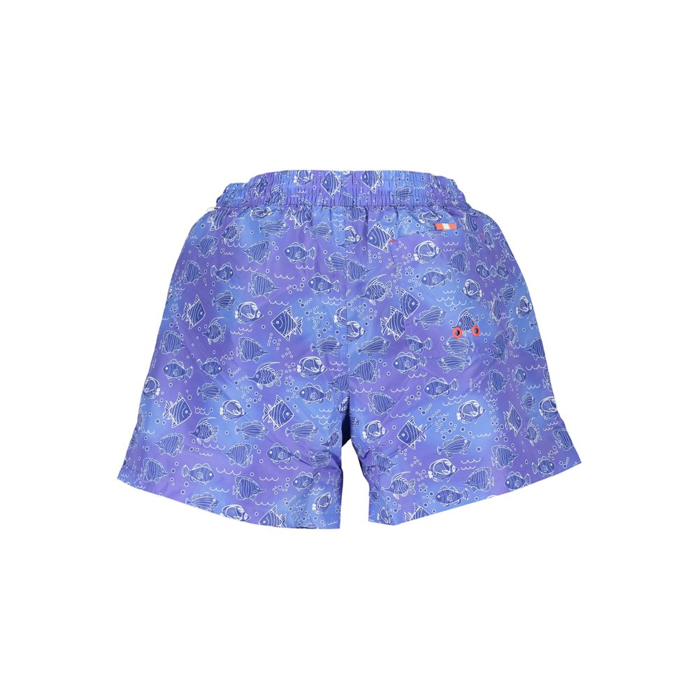 North Sails Purple Polyester Swim Shorts